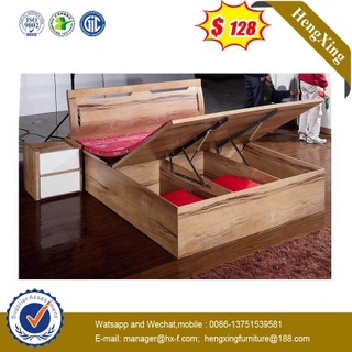 Cheap Price Wooden Furniture Bed Living Bedroom Set With Storage