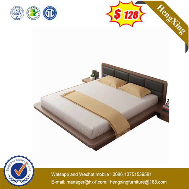 Less Price Good Service Queen Size White Living Room Furniture Bed 