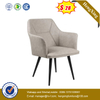 Fahion Living room fabric dining chair with plastic frame