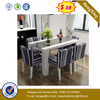 Factory Modern Home Furnitures Wooden Tables Dining Table with Chairs