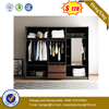 New Design 2 Doors Dark Best Price Bedroom Furniture Wardrobe 