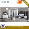Luxury Simple Solid Wood Double Bed bedroom hotel furniture