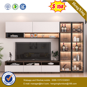2021 New Modern Design Living Room Furniture Hall Wooden glass door TV Cabinet TV Stand