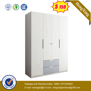 Customized White Living Room Wardrobe Cabinet Bedroom Wood Furniture Set 