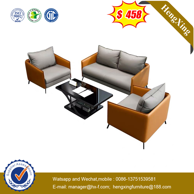 Wholesale Wood living room furniture set Optional Sofas Seats Carved Real Leather Sofa