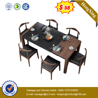 Luxury Wood Restaurant Dining Hotel Furniture Table Set