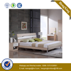 Modern Style Solid Wood Nordic Double Home Hotel Furniture King Size Bedroom Bed