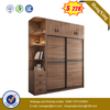 Best selling Modern Home Hotel Bedroom Furniture Wooden Sliding Door Closet Storage Wardrobe 