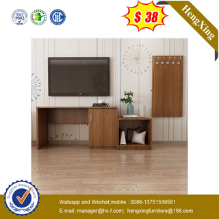 Customized Business Hotel Furniture Bedroom Set TV Cabinet Luggage Table 