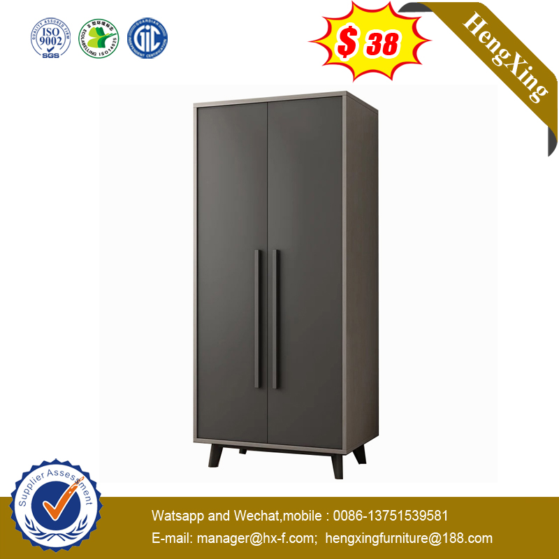 Modern Two-door Bedroom Furniture Clothes Cabinet Overall Wardrobe