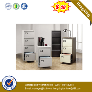 Office Furniture 2/3/4 Drawer Storage Cabinets Vertical Filing Cabinet