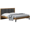 Sleeping Bedroom Furniture Simple Semi Double Soft Leather Storage Bed Size