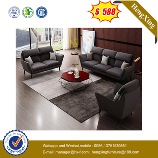 Wholesale Home Office Furniture Genuine Leather Modern 4-seat Sofa 