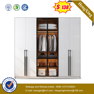 Cheap Home Office Wooden Bedroom Furniture Clothes Storage Almirah Cupboard Wardrobe