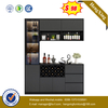Economical Storage Living Room Cabinet Home Furniture Set Kitchen Cupboard with Glass Door 