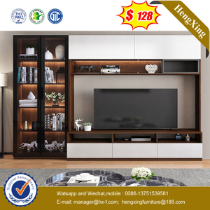 Chinese Modern Hotel Office Wood Bedroom Home Dining Living Room Furniture TV cabinets wall shelf TV stands