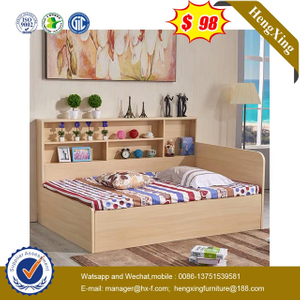 Modern Wooden Hotel Single Bedroom Furniture set Double kids single Beds