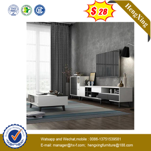 European Style Luxury Wholesale Living Room Furniture MDF Top Coffee Table with TV Stand